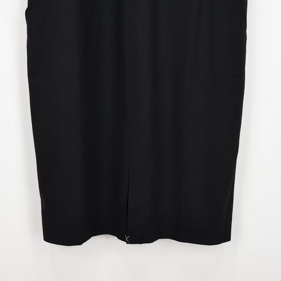 J.Crew Resume Dress Italian Wool Blend Black Size 18 NWT - Picture 6 of 9
